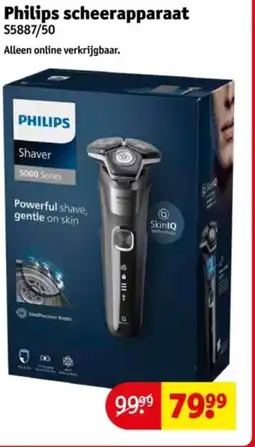Kruidvat Philips scheerapparaat S5887/50 aanbieding