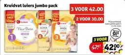 Kruidvat Kruidvat luiers jumbo pack aanbieding