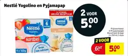 Kruidvat Nestlé yogolino en pyjamapap aanbieding