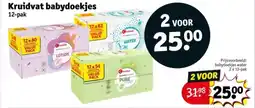 Kruidvat Kruidvat babydoekjes aanbieding