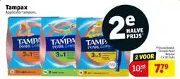 Kruidvat Tampax aanbieding