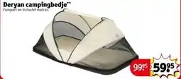 Kruidvat Deryan campingbedje aanbieding