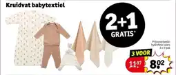 Kruidvat Kruidvat babytextiel aanbieding
