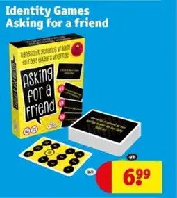 Kruidvat Identity games asking for a friend aanbieding