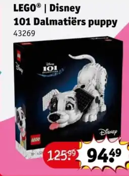 Kruidvat LEGO Disney 101 Dalmatiërs puppy aanbieding