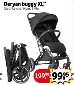 Kruidvat Deryan buggy XL aanbieding