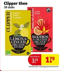 Kruidvat Clipper thee aanbieding