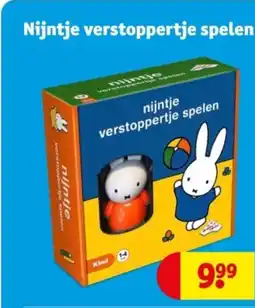 Kruidvat Nijntje verstoppertje spelen aanbieding