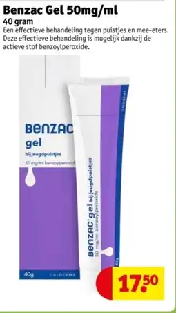 Kruidvat Benzac Gel 50mg/ml aanbieding