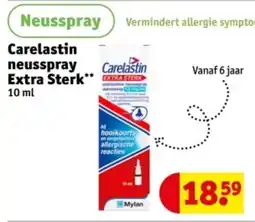 Kruidvat Carelastin neusspray carelastin extra sterk aanbieding
