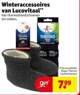 Kruidvat Winteraccessoires van Lucovitaal aanbieding