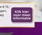 Vomar Voordeelmarkt Spaar voor VAN DER VALK bedtextiel aanbieding