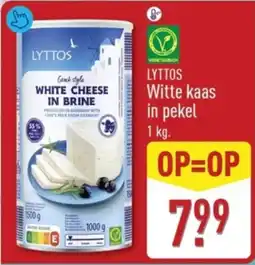 ALDI Lyttos Witte Kaas in Pekel aanbieding