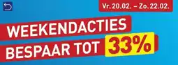 ALDI Weekendacties bespaar tot 33% aanbieding