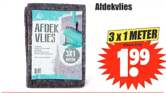 Dirk Afdekvlies 3x1meter aanbieding