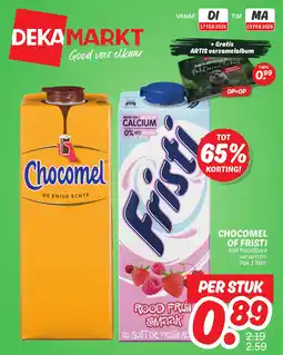 Dekamarkt Chocomel of Fristi aanbieding