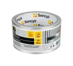Praxis Sencys Aluminium tape - 10m x 50mm aanbieding