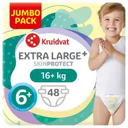 Kruidvat Kruidvat Extra Large Plus Maat 6+ Luiers Jumbopack aanbieding