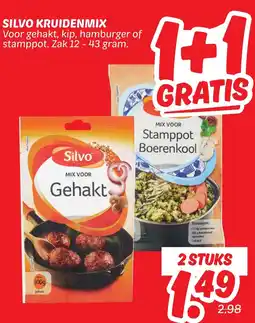 Dekamarkt Silvo kruidenmix aanbieding
