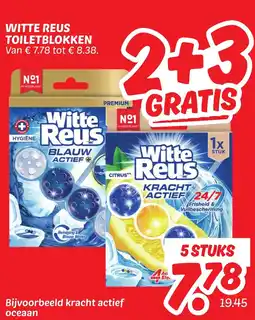 Dekamarkt Witte reus toiletblokken aanbieding