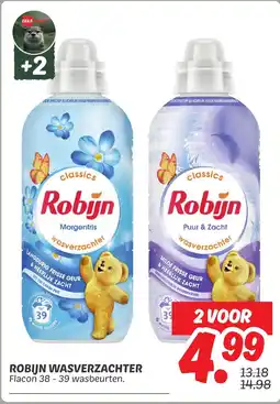 Dekamarkt Robijn wasverzachter aanbieding