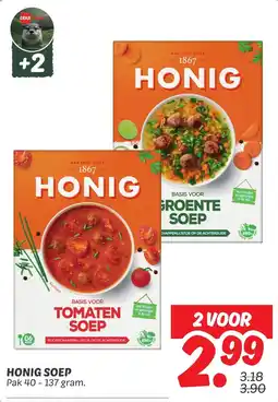 Dekamarkt Honig soep aanbieding