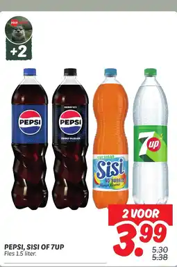 Dekamarkt Pepsi, Sisi of 7up aanbieding