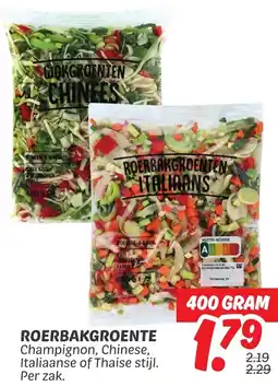Dekamarkt Roerbakgroente aanbieding