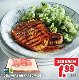 Dekamarkt Dekavers ribkarbonade aanbieding