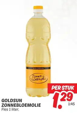 Dekamarkt Goldsun zonnebloemolie aanbieding