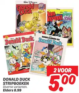 Dekamarkt Donald duck stripboeken aanbieding