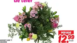 Dekamarkt Boeket vier 't seizoen aanbieding