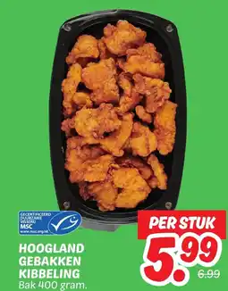 Dekamarkt Hoogland gebakken kibbeling aanbieding