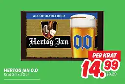 Dekamarkt Hertog jan 0.0 aanbieding