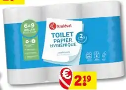 Kruidvat Toilet papier hygienique aanbieding