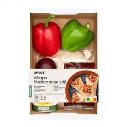 PLUS PLUS Verspakket Mexicaanse wraps aanbieding