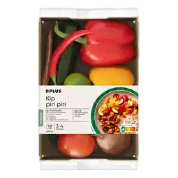 PLUS PLUS Verspakket kip piri piri aanbieding
