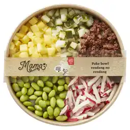 PLUS Mama's Maaltijden Poké bowl rendang no rendang aanbieding