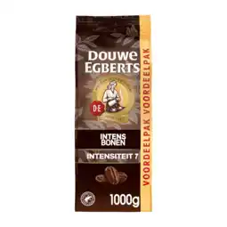 PLUS Douwe Egberts Aroma rood intens koffiebonen aanbieding