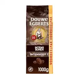 PLUS Douwe Egberts Aroma rood intens koffiebonen aanbieding