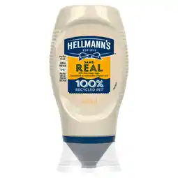 PLUS Hellmann's Mayonaise Real squeeze 250 ml aanbieding