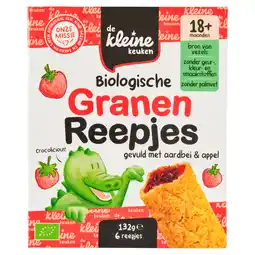 PLUS De Kleine Keuken Bio 18+ aardbei aanbieding
