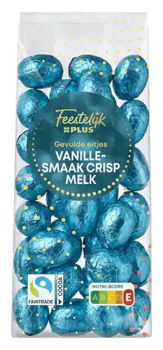 PLUS Feestelijk PLUS Paaseitjes melk vanille crisp aanbieding