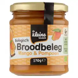 PLUS De Kleine Keuken Bio mango en pompoen spread 6+ aanbieding
