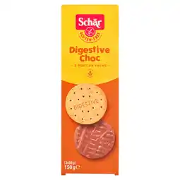 PLUS Schär Glutenvrije Digestive chocolate aanbieding