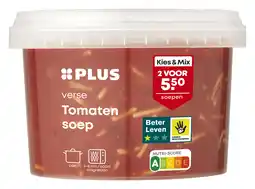 PLUS PLUS Tomatensoep aanbieding
