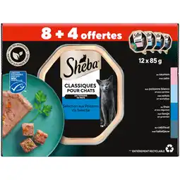 PLUS Sheba vis selectie 8+4 gratis aanbieding