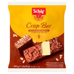PLUS Schär Crisp bar glutenvrij aanbieding