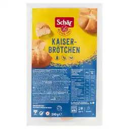 PLUS Schär KAISERBRÖTCHEN 240 g aanbieding