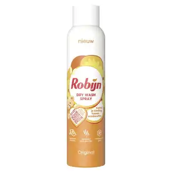 Plein.nl 2+2 gratis: Robijn Dry Wash Spray Original 200 aanbieding